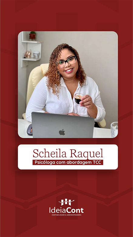 Scheila Raquel - Psicóloga com abordagem TCC